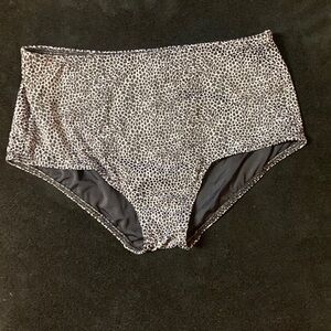 Freya size S women’s black and white bikini bottom